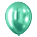 Balony Lateksowe Zielone z Efektem Chromu 30cm kpl. 5szt