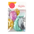 Balony Lateksowe Zielone z Efektem Chromu 30cm kpl. 5szt