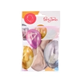 Balony Lateksowe Różowe z Efektem Chromu 30cm kpl. 5szt