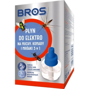 Bros Płyn do Elektro na Komary  3w1 Zapas 30ml