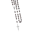 Różaniec Drewniany Oliwka MB Niepokalana 60cm - Brązowy