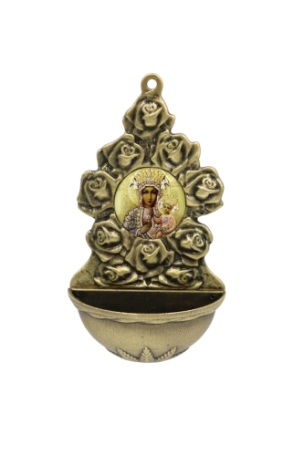 Kropielnica Domowa Złota MB Częstochowska 12cm 