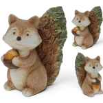 Figurka Ceramiczna Lis z Żołędziem 14cm