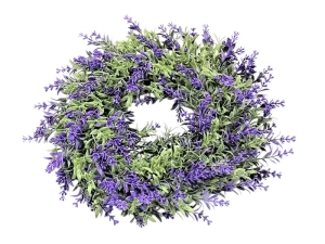 Wianek Sztuczny Lawenda 35cm