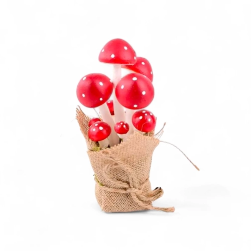 Stroik Jesienny Muchomory w Jucie 18cm