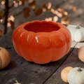 Osłonka Ceramiczna Dynia Pomarańczowa 8x17cm