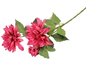 Dalia Sztuczna Różowa 3 Kwiaty 76cm 