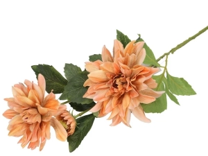 Dalia Sztuczna Łososiowa 3 Kwiaty 76cm 