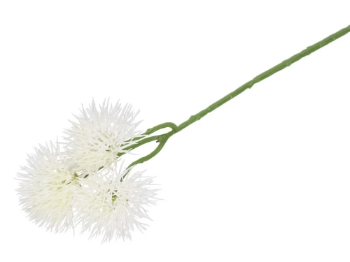 Sztuczny Kwiat Aster Biały 36cm kpl. 6szt