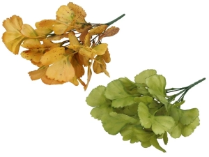 Miłorząb Sztuczna Gałązka 34cm - 2 kolory