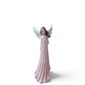 Figurka Dekoracyjna Anioł Różowy 16,5cm