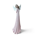 Figurka Dekoracyjna Anioł Różowy 25,5cm