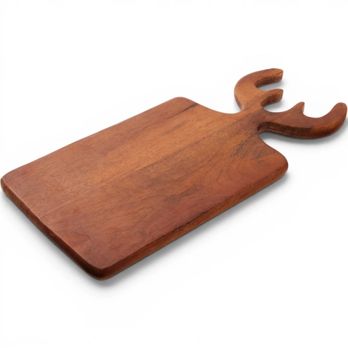 Deska Drewniana z Ozdobnym Uchwytem 30x12cm