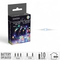 Lampki LED 10 Diod Łezka na Baterie - Multikolor