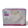 Lampki LED Kryształ 80 Diod 600cm - Biały Ciepły