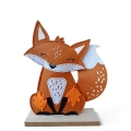 Figurka Dekoracyjna Lis z Filcu 24cm - 2 kolory