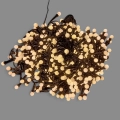 Łańcuch Świetlny LED Berry Bulb Kulki 500 Diod - Biały Ciepły