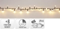 Łańcuch Świetlny LED Berry Bulb Kulki 500 Diod - Biały Ciepły