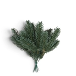 Gałązki Zielone Premium PE 23cm kpl. 12szt - 3 Odgałęzienia