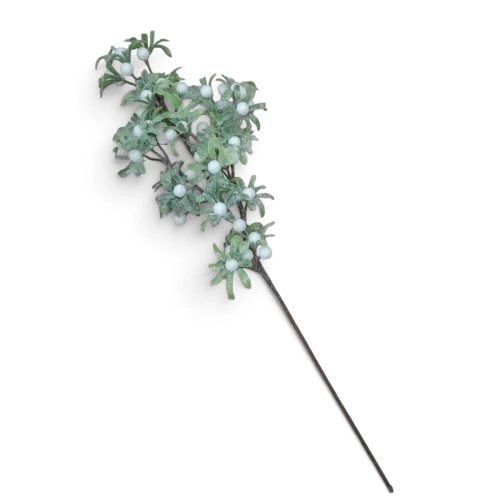 Gałązka Świąteczna Jemioła Oszroniona 60cm