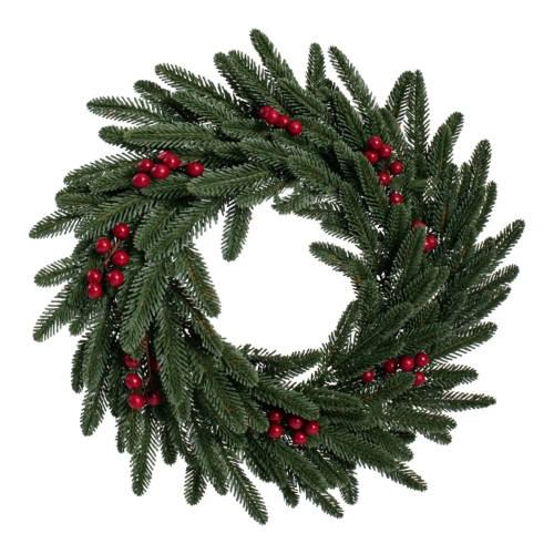 Wianek Świąteczny Cranberry Green PE 45cm