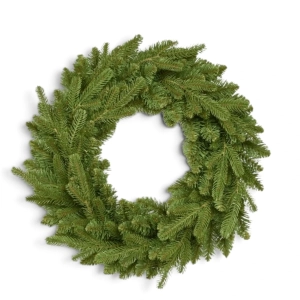 Wianek Świerkowy Aspen PE Green 55cm - Zielony