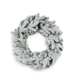 Wianek Świerkowy Aspen PE Snow 45cm Ośnieżony
