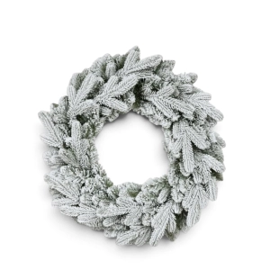 Wianek Świerkowy Aspen PE Snow 45cm Ośnieżony