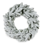 Wianek Świerkowy Aspen Snow PE 55cm Ośnieżony