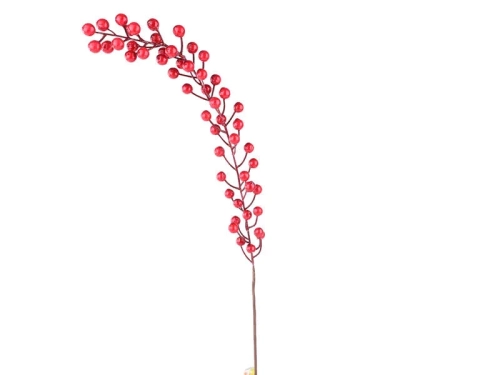 Gałązka Sztuczna Głóg Czerwony 68cm