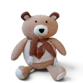 Pluszak Miś Świąteczny Brązowy 30cm - 2 wzory
