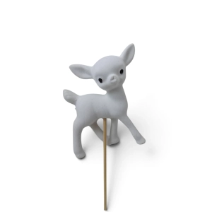 Figurka Jelonek na Piku Biały 8x10cm