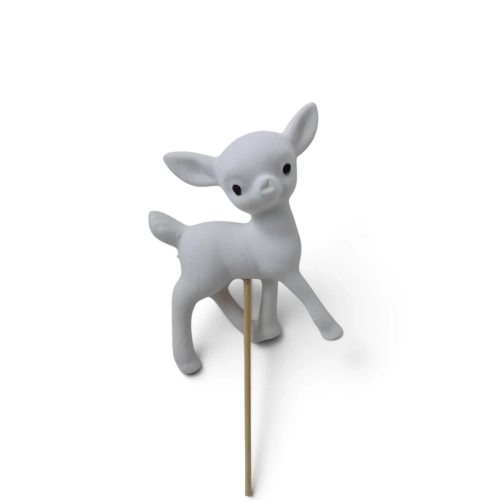 Figurka Jelonek na Piku Biały 8x10cm