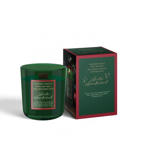 Świeca Zapachowa w Szkle 150g Winter Wonderland