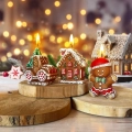 Świeca Figurka Gingerbread Town 7,5cm - 3 wzory