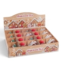 Świeca Figurka Gingerbread Town 7,5cm - 3 wzory