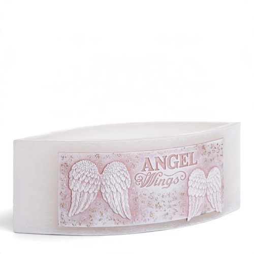 Świeca Rustic Angel Wings Lampion Łezka 26,5cm