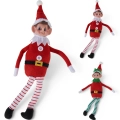 Maskotka Świąteczna Elf Psotnik 35cm - 2 wzory