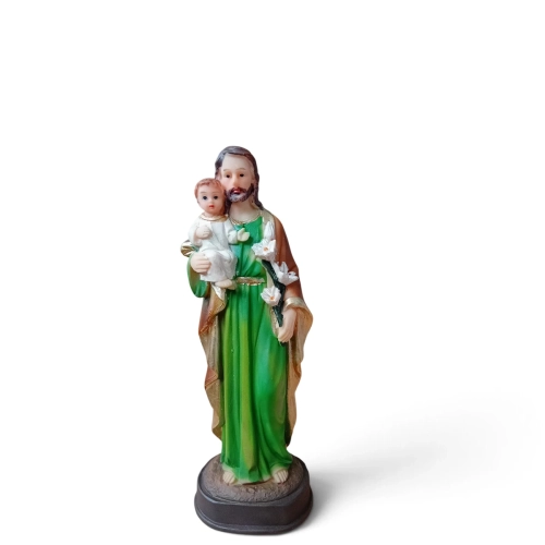 Figurka Św. Józef z Dzieciątkiem 14cm