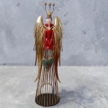Anioł Metalowy z Sercem 65cm