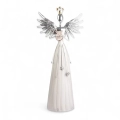 Anioł Metalowy z Lirą 62cm