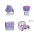 Świeca Lavender Stories - wzory