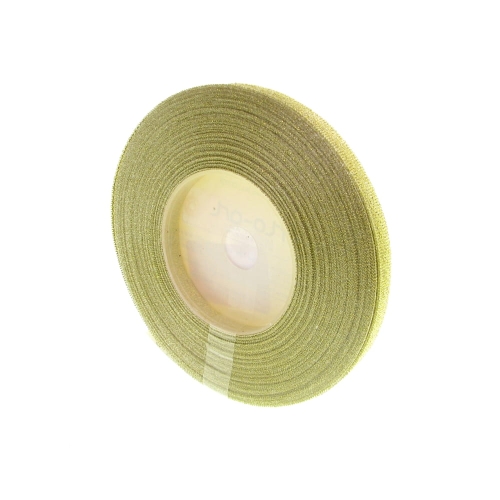 Wstążka Metaliczna 6mm 27mb - Złoty 