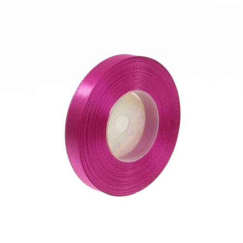 Wstążka Satynowa 12mm 32mb – Fuksja Nr 27