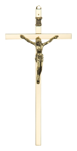 Krzyż Wiszący - Nikiel 18cm