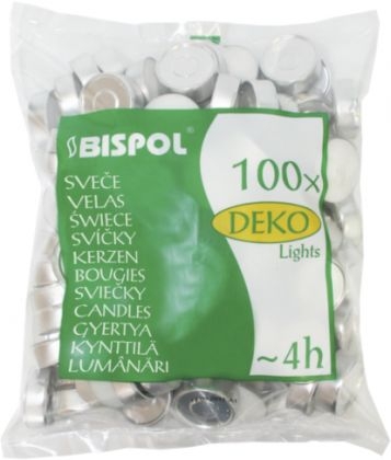 Świeczki Podgrzewacze 4h kpl. 100szt 