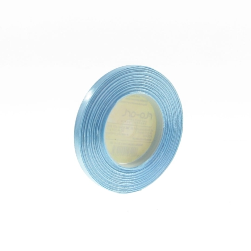 Wstążka Satynowa 6mm 32mb - Błękitny Nr 104
