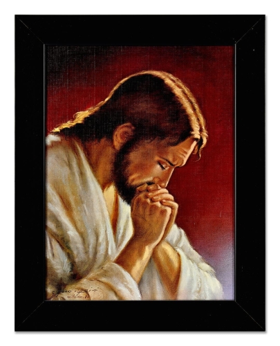 Obraz Jezus Frasobliwy 48 x 38cm - 2 wzory