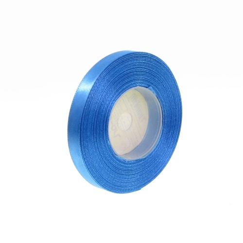 Wstążka Satynowa 12mm 32mb – Niebieski Nr 121