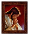 Obraz Jezus Frasobliwy 48 x 38cm - 2 wzory